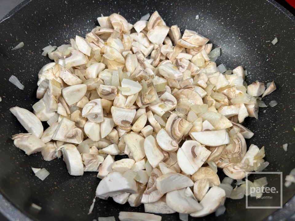 Гречка с тыквой и грибами - Шаг 6