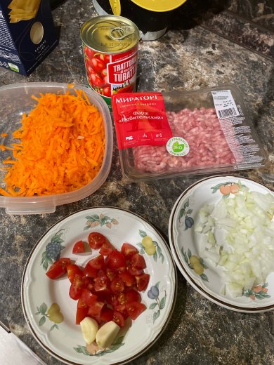 Мясная лазанья с фаршем - Шаг 1