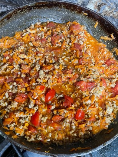 Мясная лазанья с фаршем - Шаг 7