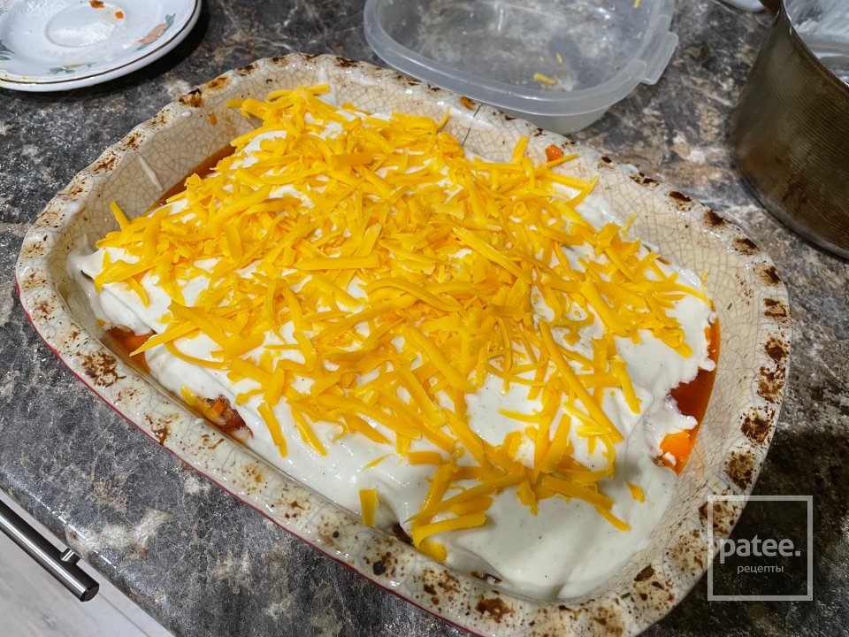 Мясная лазанья с фаршем - Шаг 12