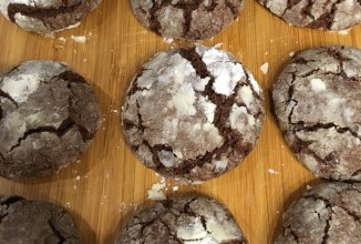 Шоколадное печенье с шоколадными каплями