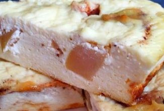 Творожная шарлотка