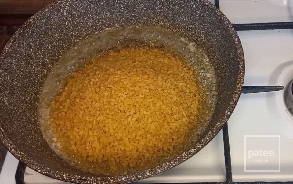 Сливочный булгур со шпинатом - Шаг 3