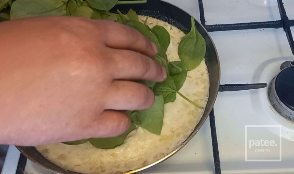 Сливочный булгур со шпинатом - Шаг 13