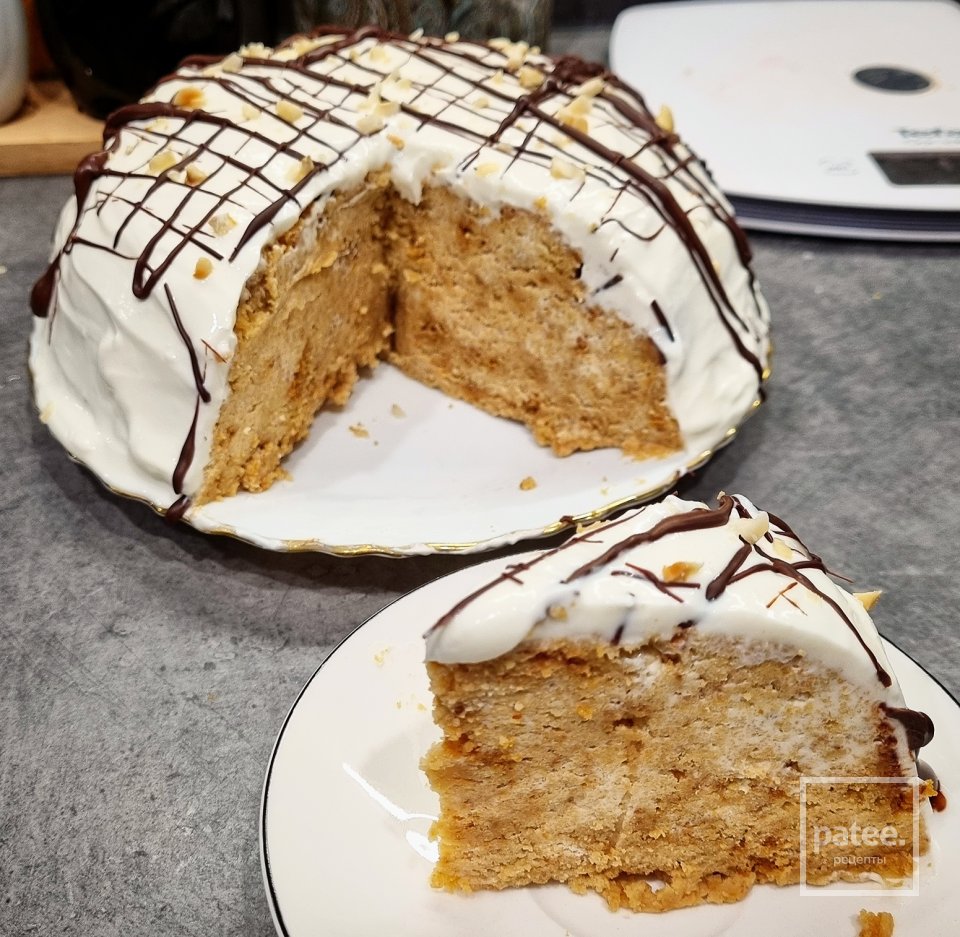 Медовый торт со сметаной - Шаг 1