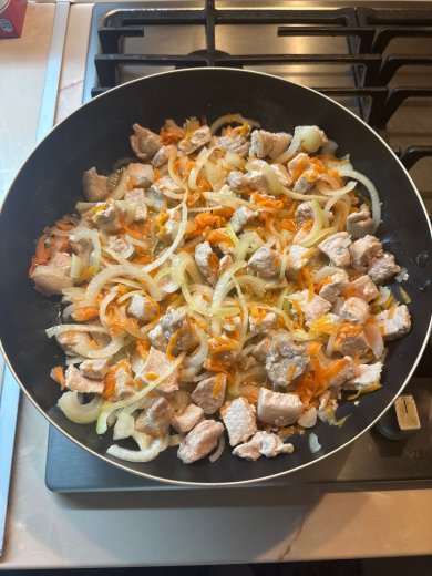 Гречка по-купечески с грибами - Шаг 3