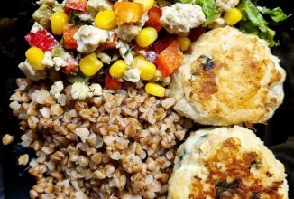 Рыбные котлеты (треска)