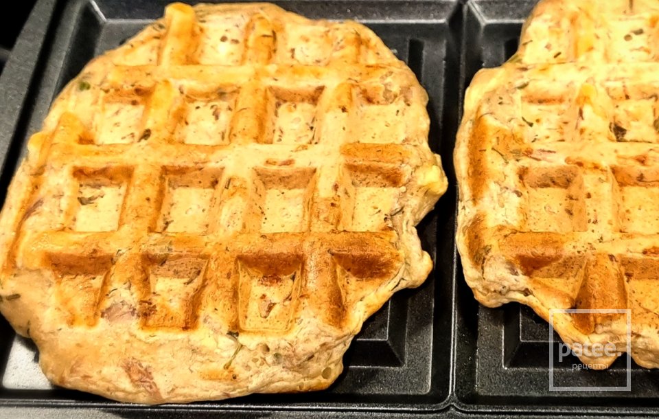 Вафли с тунцом - Шаг 1