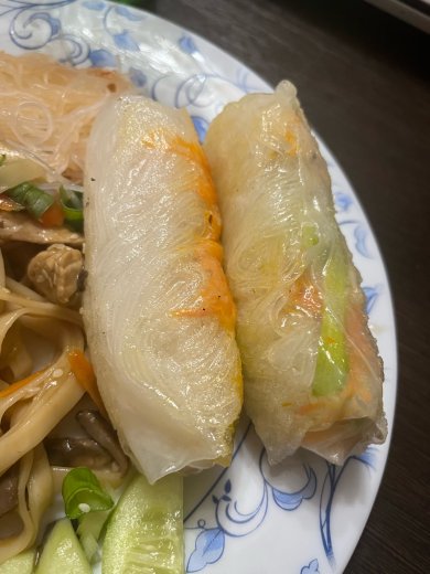 Спринг роллы - Шаг 1