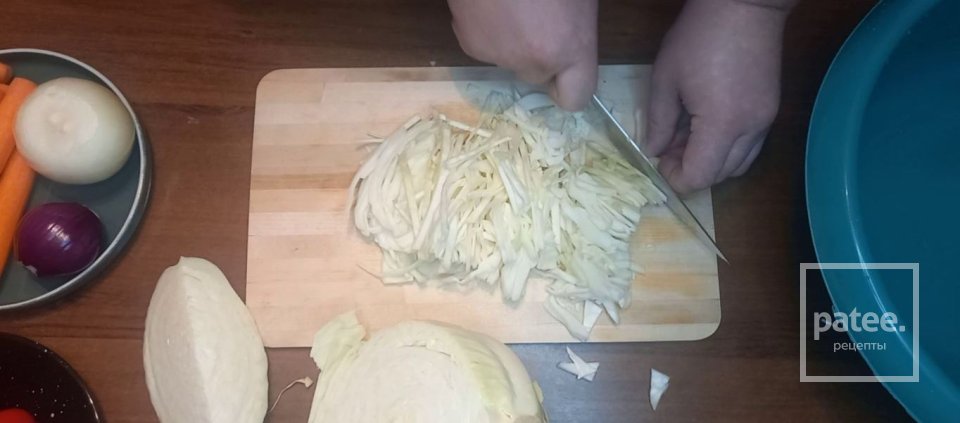 Салат из капусты и болгарского перца - Шаг 2