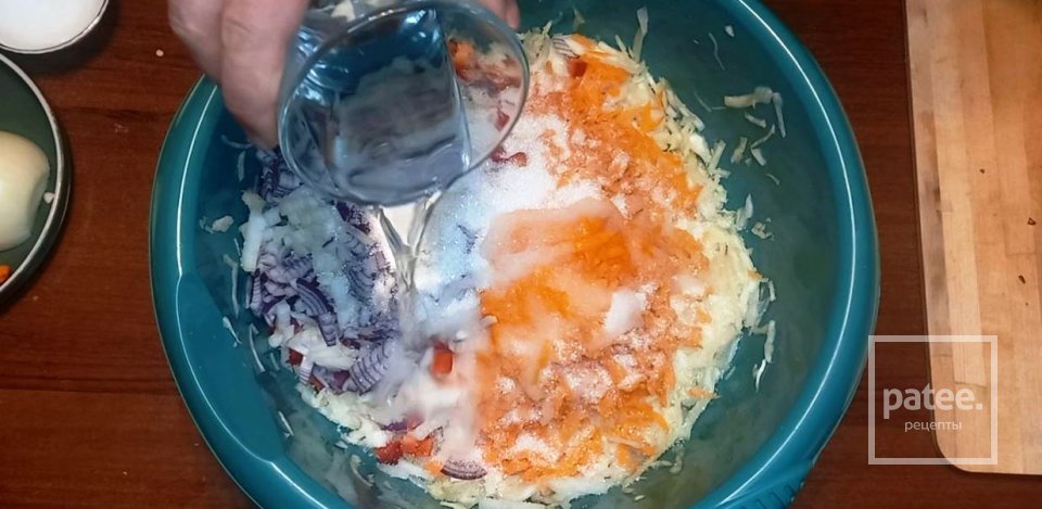 Салат из капусты и болгарского перца - Шаг 13