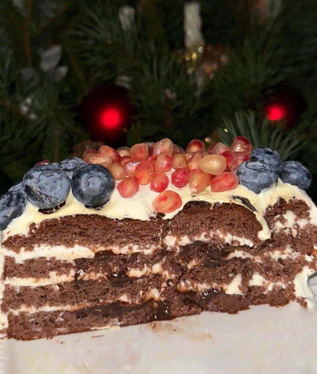 Торт без сахара