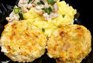 Котлетки с кабачком и морковью