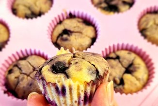 Черничные кексы без сахара