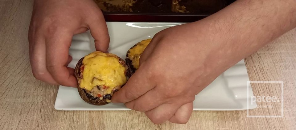 Шампиньоны, фаршированные крабовыми палочками - Шаг 18