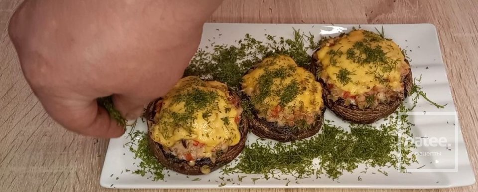 Шампиньоны, фаршированные крабовыми палочками - Шаг 19