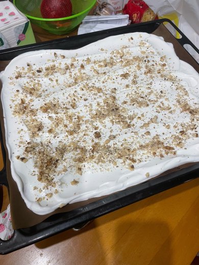 Меренговый рулет - Шаг 4