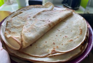 Блины на молоке