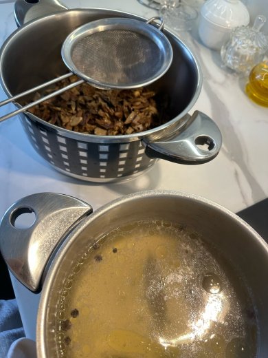 Грибная юшка, суп грибной - Шаг 14