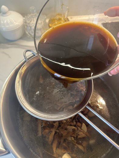 Грибная юшка, суп грибной - Шаг 15