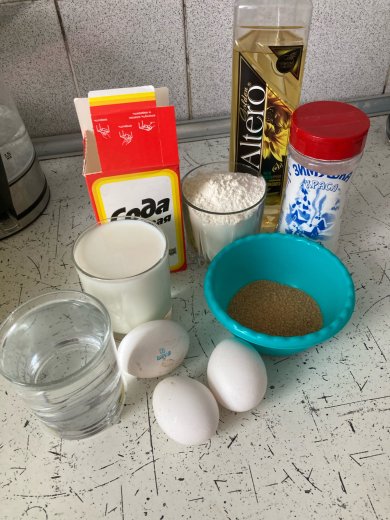 Блины на кипятке - Шаг 1