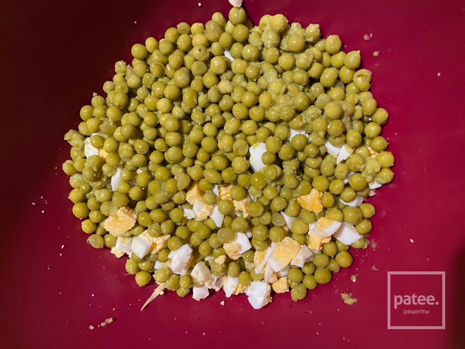 Салат с тунцом. - Шаг 3