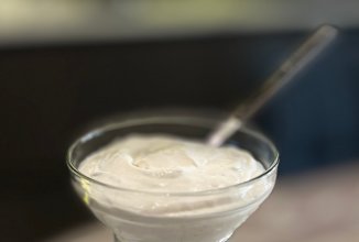 Творожно-банановый мусс