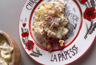 Белковый салат