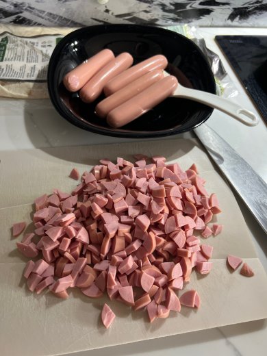 Лаваш с капустой и сосисками - Шаг 2