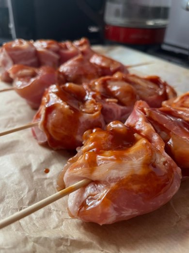 Куриные рулетики в беконе 🥓🍽️ - Шаг 2