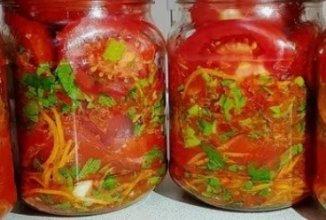 Помидоры по — корейски