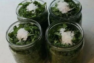 Щи зелёные на зиму.