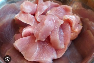 Грудка индейки с овощами