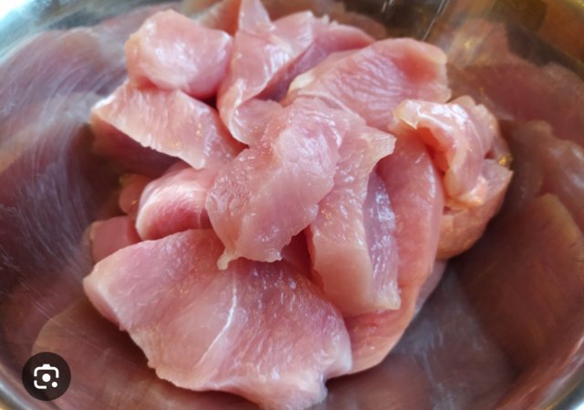 Грудка индейки с овощами