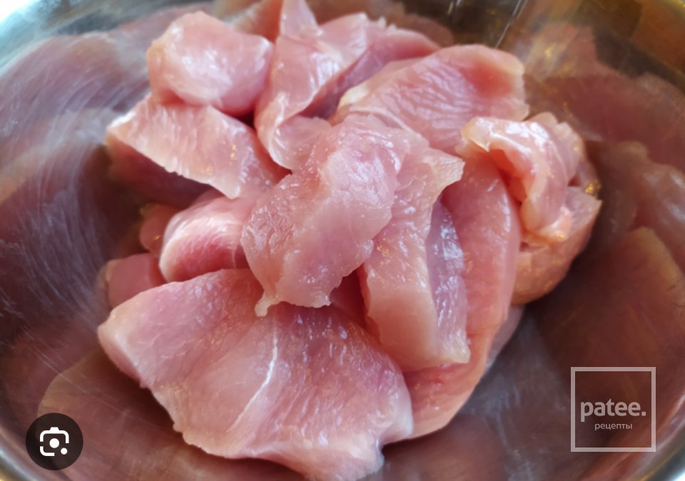 Грудка индейки с овощами - Шаг 1