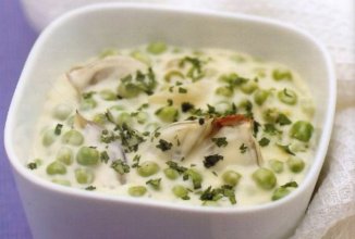 Тушеный горошек