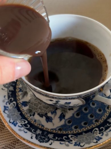 Праздничный кофе с ликёром - Шаг 6