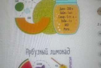 Лимонад (дыня, арбуз)