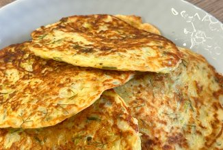 Кабачковые оладьи