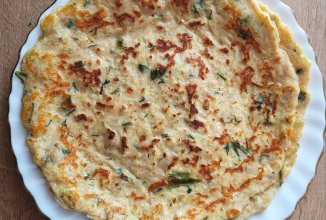 Блины из кабачков с сыром