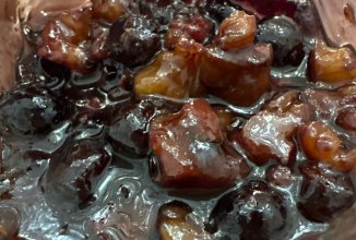 Варенье из крыжовника с грецким орехом