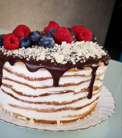 Торт Молочная девочка - Шаг 3