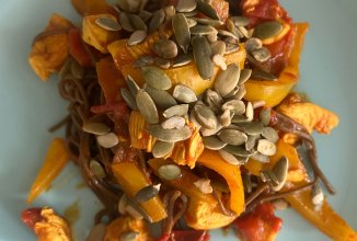 Соба с овощами