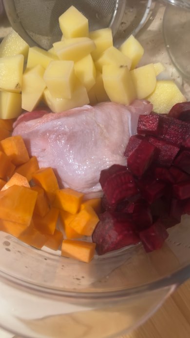 Борщ за  полчаса в микроволновой печи - Шаг 2