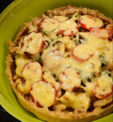 Очень белковый киш - Шаг 1