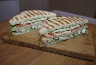 Клубный сэндвич с индейкой