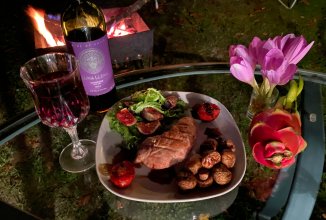 Индюшка и салат с инжиром🦃