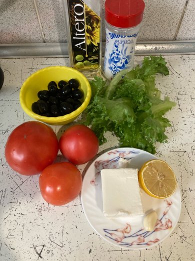 Салат греческий - Шаг 1