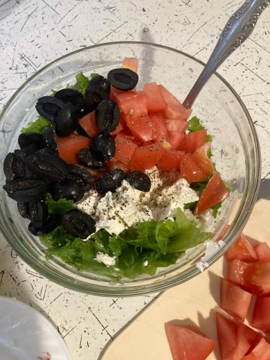 Салат греческий - Шаг 3