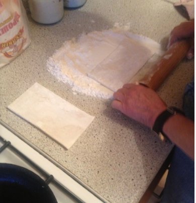 Слоеный пирог с печенью - Шаг 2